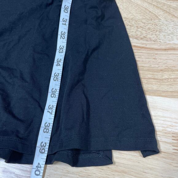 Eileen Fisher NWT Mock Neck Drawstring Tie Waist Black Size XS Sleeveless - Picture 10 of 10